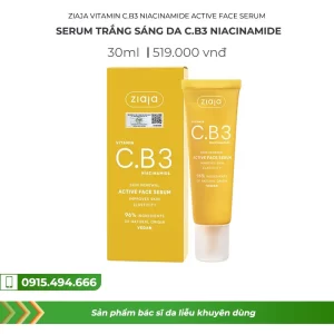 Serum trắng sáng da C.B3 Niacinamide