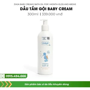 Dầu tắm gội Baby cream